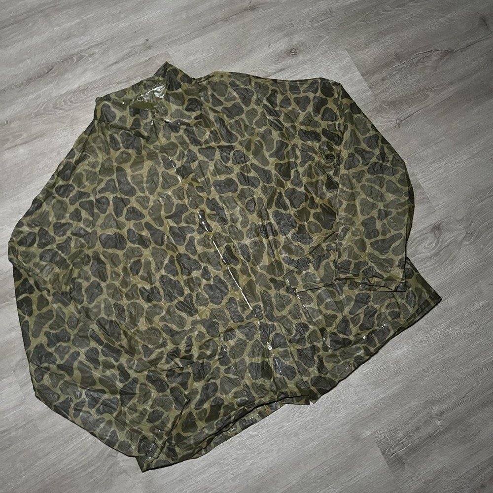 Cano vintage army style waterproof jacket